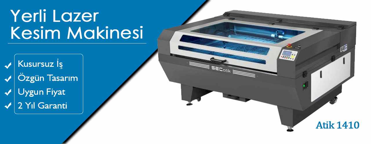 Lazer kesim makinası Atik